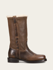 Campus Low Heel Mid Shearling Boot