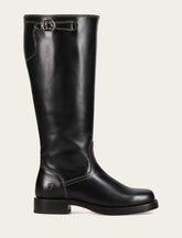 Campus Low Heel Tall Riding Wide Calf