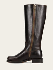 Campus Low Heel Tall Riding Wide Calf