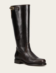 Campus Low Heel Tall Riding Wide Calf