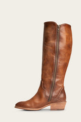 Carson Piping Tall Wide Calf - Frye Found