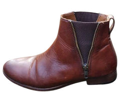 Carly Zip Chelsea - Cognac / 7 - Pre-Loved