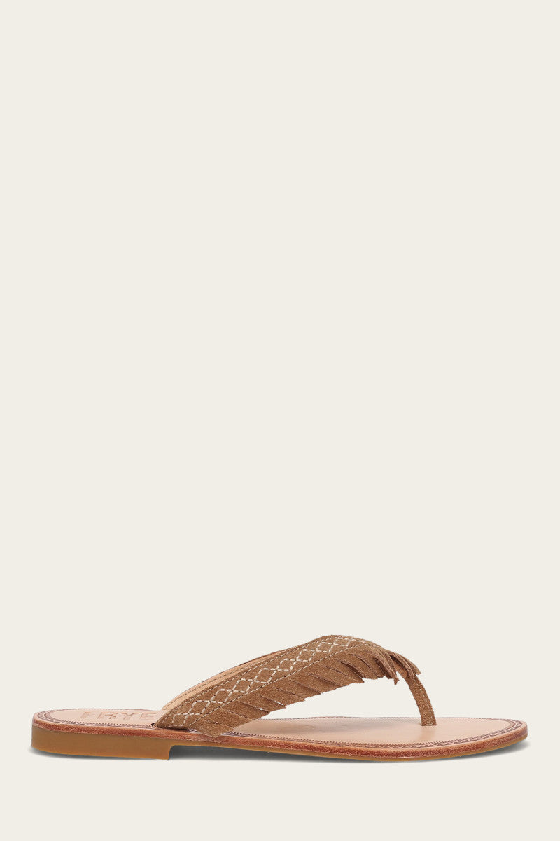 Ava Fringe Sandal - Pre-Loved