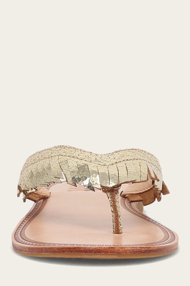 Ava Fringe Sandal - Pre-Loved