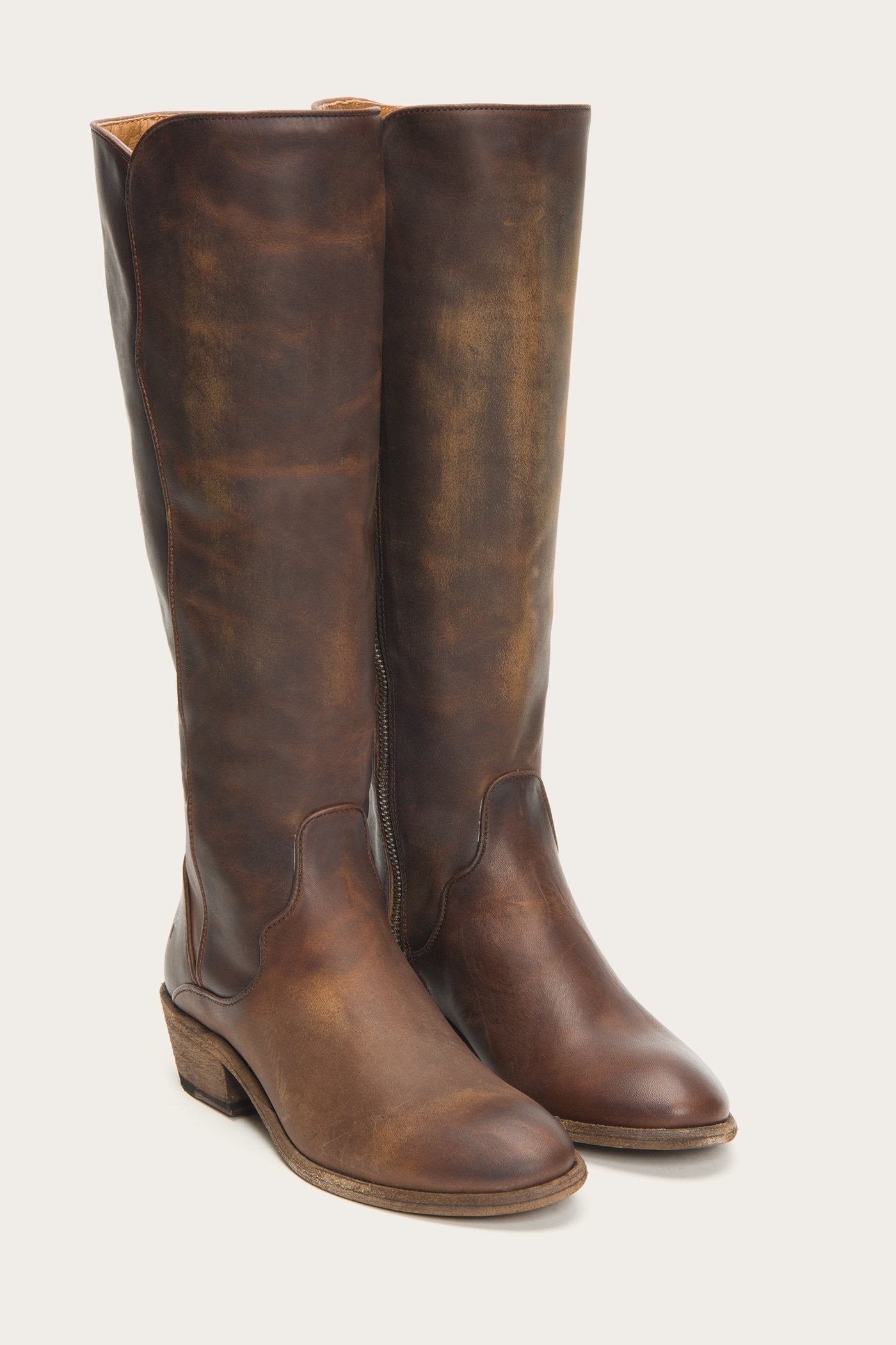 Carson Piping Tall Wide Calf - Frye Found