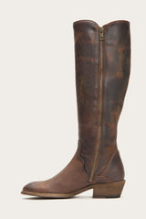 Carson Piping Tall Wide Calf - Pre-Loved