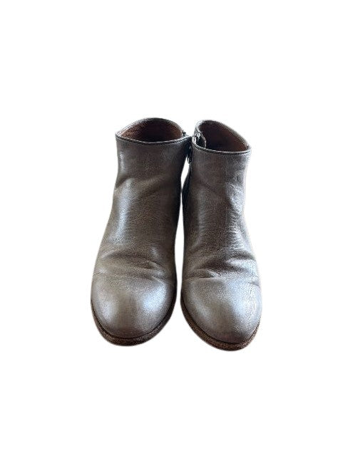 Carson Piping Bootie Graphite Gray - Pre-Loved