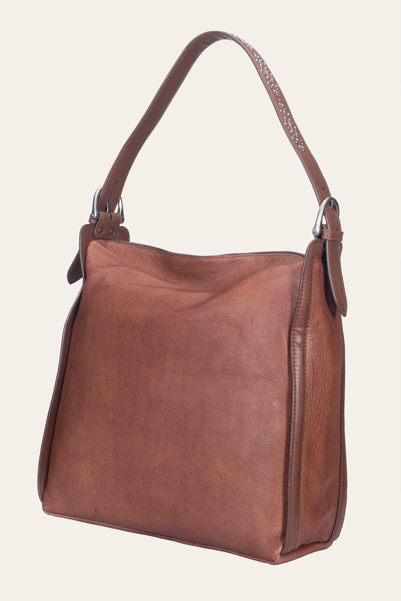 Carla Studded Hobo