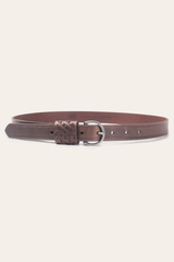 25mm Woven Perf Keeper Belt