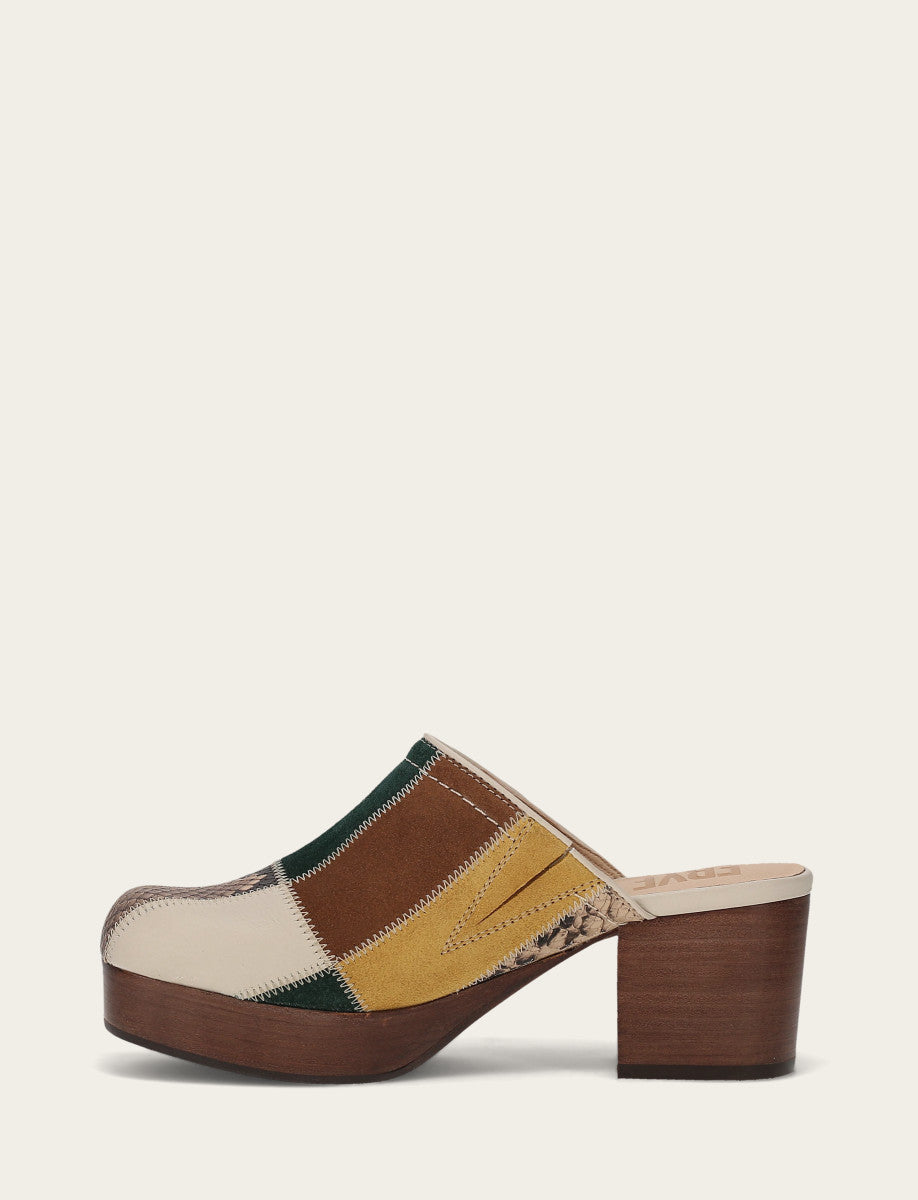Campus Clog Patchwork