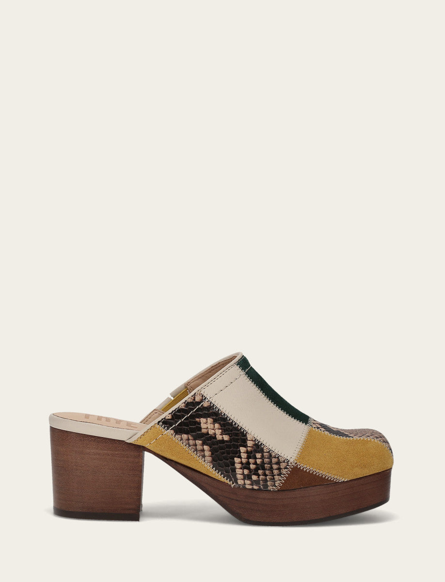 Campus Clog Patchwork
