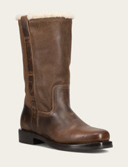 Campus Low Heel Mid Shearling Boot