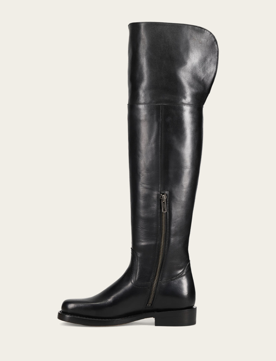 Campus Low Heel Over The Knee Boot - Pre-Loved