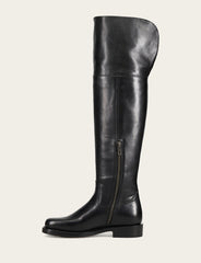 Campus Low Heel Over The Knee Boot - Pre-Loved