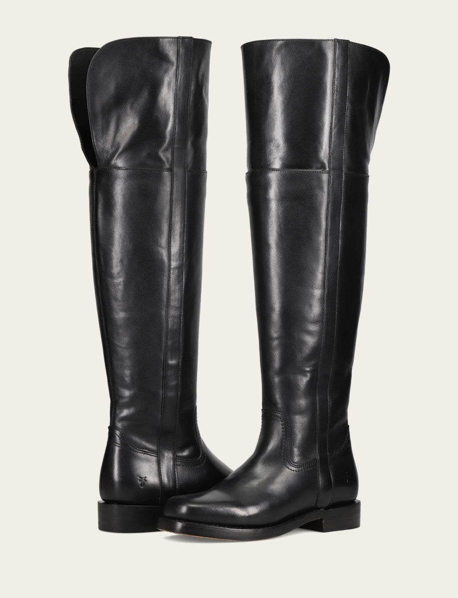 Campus Low Heel Over The Knee Boot - Pre-Loved