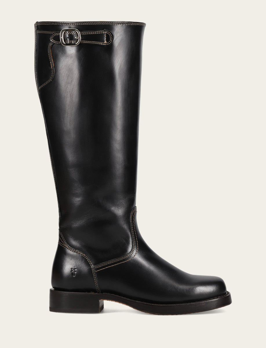 Campus Low Heel Tall Riding Wide Calf
