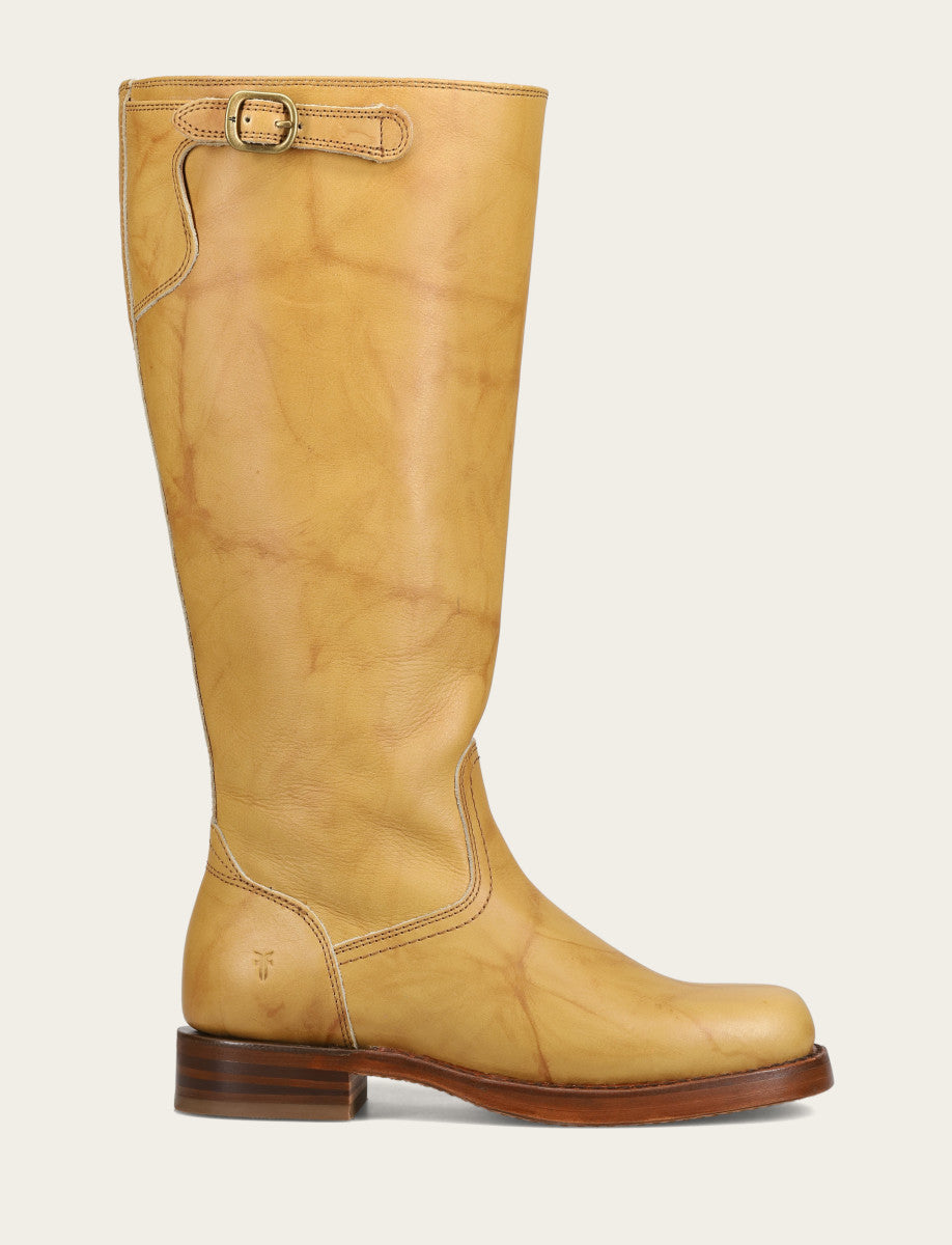 Campus Low Heel Tall Riding Wide Calf