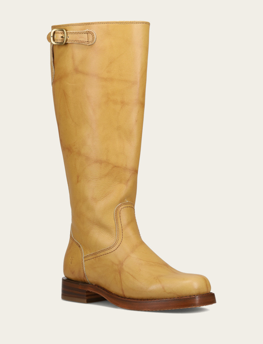Campus Low Heel Tall Riding Wide Calf