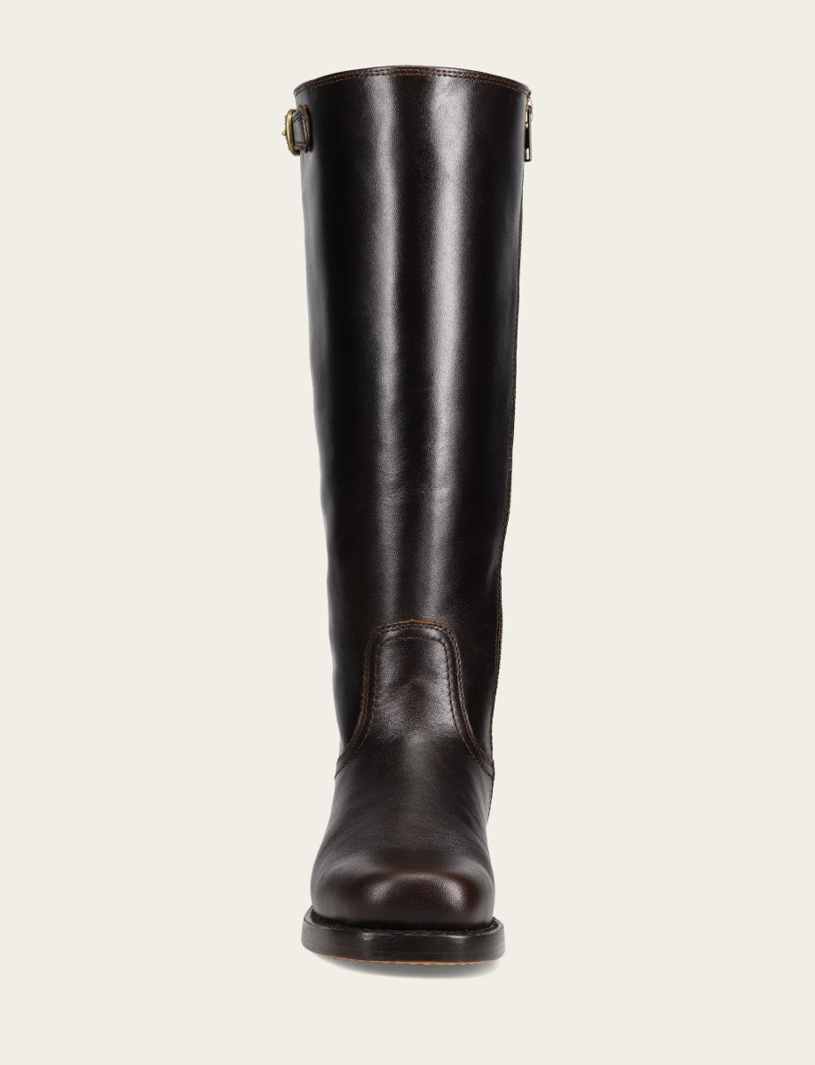 Campus Low Heel Tall Riding Wide Calf
