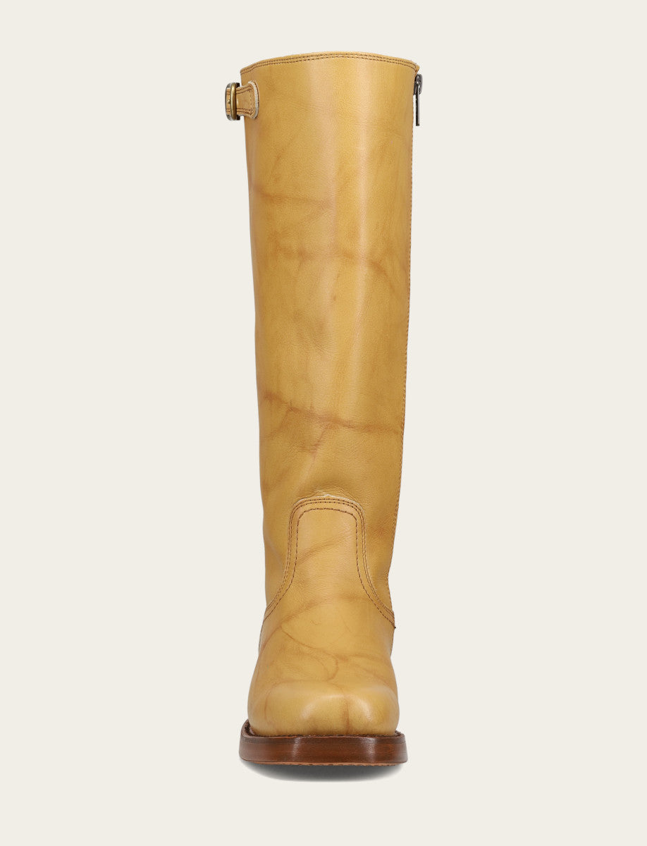 Campus Low Heel Tall Riding Wide Calf