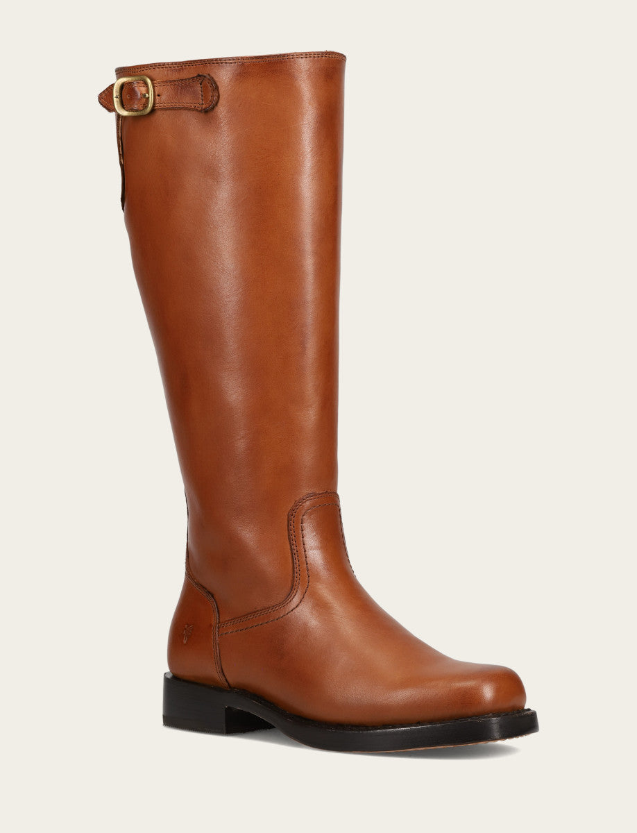 Campus Low Heel Tall Riding Wide Calf