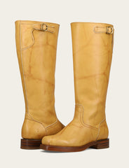 Campus Low Heel Tall Riding Wide Calf