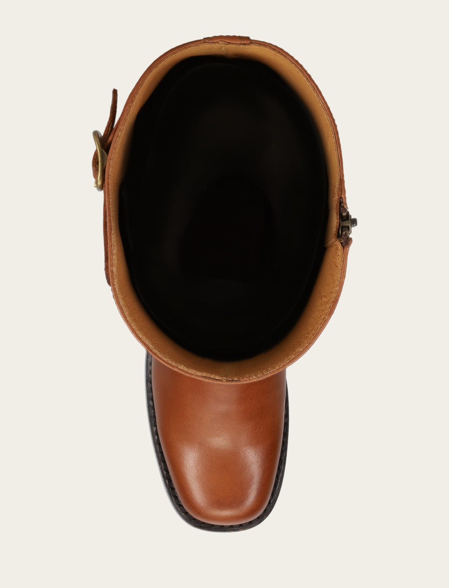 Campus Low Heel Tall Riding Wide Calf