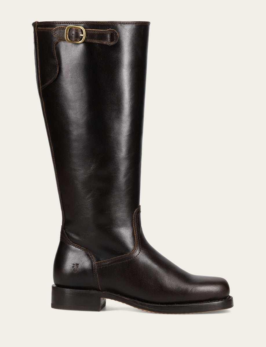 Campus Low Heel Tall Riding Wide Calf