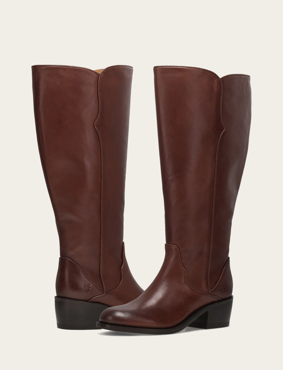 Carson 2 Piping Tall Wide Calf