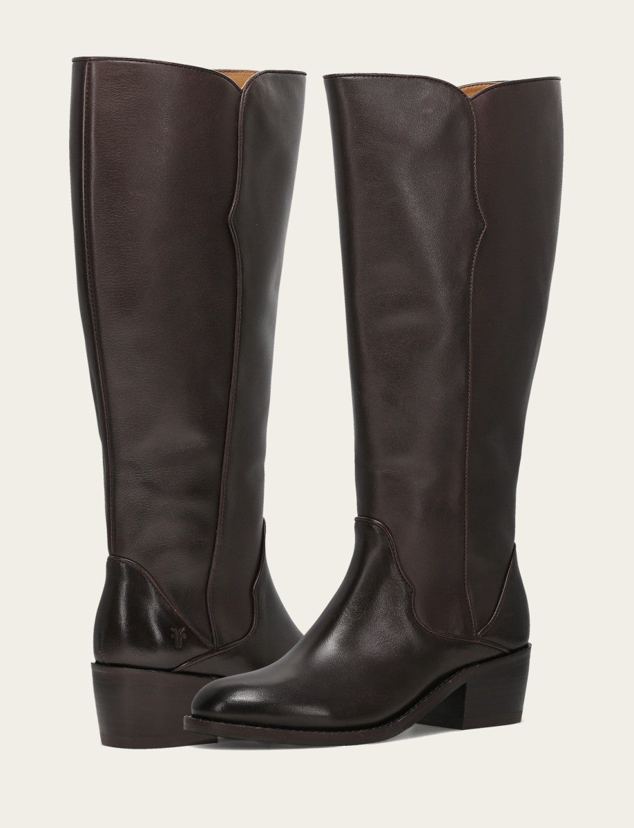 Carson 2 Piping Tall Wide Calf - Pre-Loved