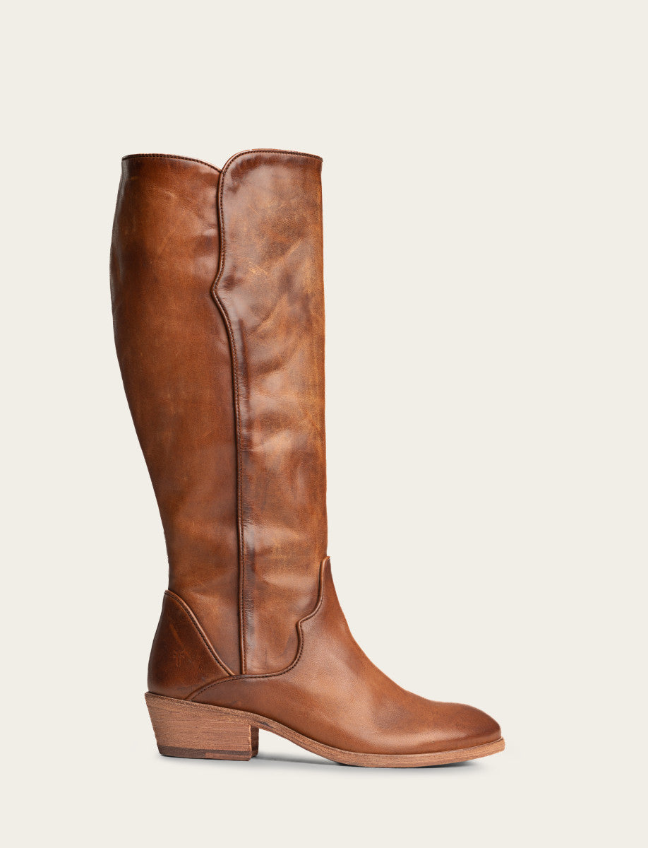 Carson Piping Tall Wide Calf - Frye Found