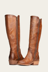 Carson Piping Tall Wide Calf - Frye Found