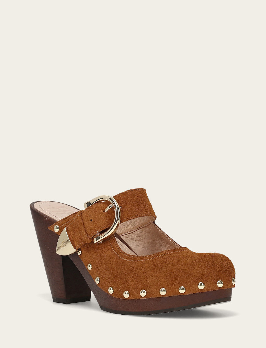 Cindy Buckle Clog
